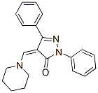CAS#: 5272-54-8, 2,5-Diphenyl-4-(1-Piperidinylmethylene)-2H-Pyrazol-3(4H)-One
