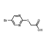 CAS#: 52767-92-7, [(5-Bromo-2-Pyrimidinyl)Sulfanyl]Acetic Acid