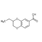 CAS#: 527680-67-7, 3-Ethyl-2,3-Dihydro-1,4-Benzodioxine-6-Carboxylic Acid