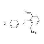 CAS#: 52803-62-0, 2-[(4-Chlorobenzyl)Oxy]-3-Methoxybenzaldehyde