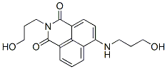 CAS 登录号：52821-24-6， 2-(3-羟基丙基)-6-[(3-羟基丙基)氨基]-1H-苯并[去]异喹啉-1,3(2H)-二酮