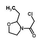 CAS#: 52836-77-8, 2-Chloro-1-(2-Ethyl-1,3-Oxazolidin-3-Yl)Ethanone