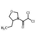 CAS#: 52836-86-9, 2,2-Dichloro-1-(4-Ethyl-1,3-Oxazolidin-3-Yl)Ethanone