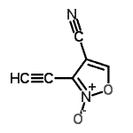 CAS 登录号：528871-42-3， 3-乙炔基-1,2-恶唑-4-甲腈2-氧化物