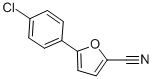 CAS 登录号：52939-07-8， 5-(4-氯苯基)-2-糠腈