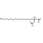 CAS#: 52939-64-7, 3-Hydroxy-3-Pentadecylpentanedioic Acid