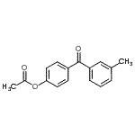 CAS#: 52981-07-4, 4-(3-Methylbenzoyl)Phenyl Acetate