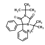 CAS#: 53000-03-6, 1,3-Bis(2-Methyl-2-Propanyl)-5,5-Diphenyl-2,4-Imidazolidinedione