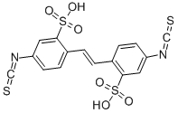 CAS#: 53005-05-3, 4,4'-Diisothiocyanatostilbene-2,2'-Disulfonic Acid