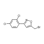 CAS 登录号：5301-00-8， 5-(溴甲基)-3-(2,4-二氯苯基)-1,2-恶唑