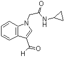 CAS#: 530121-56-3, N-Cyclopropyl-2-(3-Formyl-1H-Indol-1-Yl)Acetamide