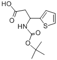 CAS#: 53030-49-2, 3-Tert-Butoxycarbonylamino-3-Thiophen-2-Yl-Propionic Acid