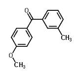 CAS#: 53039-63-7, (4-Methoxyphenyl)(3-Methylphenyl)Methanone