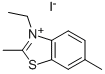 CAS#: 5304-18-7, 2,6-Dimethyl-3-Ethylbenzothiazolium Iodide