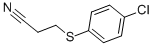 CAS#: 5307-86-8, 3-[(4-Chlorophenyl)Thio]Propanenitrile