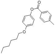CAS#: 53132-07-3, 4-Methyl-Benzoic Acid 4-(Hexyloxy)Phenyl Ester