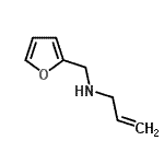 CAS 登录号：53175-33-0， N-(2-呋喃甲基)-2-丙烯-1-胺