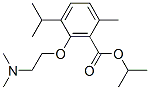 CAS#: 53206-73-8, 3-[2-(Dimethylamino)Ethoxy]-p-Cymene-2-Carboxylic Acid Isopropyl Ester