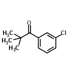 CAS#: 53226-55-4, 1-(3-Chlorophenyl)-2,2-Dimethyl-1-Propanone