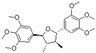 CAS#: 53250-50-3, (2S,3S,4S,5S)-3,4-Dimethyl-2,5-bis(3,4,5-trimethoxyphenyl)tetrahydrofuran