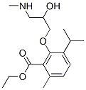CAS#: 53251-85-7, 3-[2-Hydroxy-3-(Methylamino)Propoxy]-p-Cymene-2-Carboxylic Acid Ethyl Ester