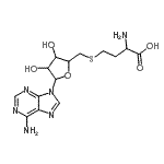 CAS#: 53276-26-9, 2-Amino-4-({[5-(6-Amino-9H-Purin-9-Yl)-3,4-Dihydroxytetrahydro-2-Furanyl]Methyl}Sulfanyl)Butanoic Acid