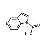 CAS#: 53277-41-1, 1-(1H-Pyrrolo[3,2-c]Pyridin-1-Yl)Ethanone