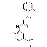 CAS#: 532939-58-5, 4-Chloro-3-{[(2-Iodobenzoyl)Carbamothioyl]Amino}Benzoic Acid