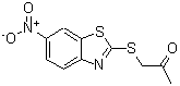 CAS#: 532951-91-0, 1-[(6-Nitro-1,3-Benzothiazol-2-Yl)Sulfanyl]Acetone