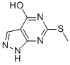 CAS 登录号：5334-26-9， 6-甲硫基-1H-吡唑并[3,4-d]嘧啶-4-醇