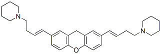 CAS#: 53353-55-2, 1,1'-[(9H-Xanthene-2,7-Diyl)Bis(3-Butene-4,1-Diyl)]Bispiperidine