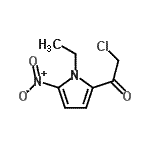 CAS#: 53391-21-2, 2-Chloro-1-(1-Ethyl-5-Nitro-1H-Pyrrol-2-Yl)Ethanone