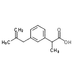 CAS#: 533931-34-9, 2-[3-(2-Methyl-2-Propen-1-Yl)Phenyl]Propanoic Acid