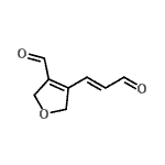 CAS#: 533934-43-9, 4-[(1E)-3-Oxo-1-Propen-1-Yl]-2,5-Dihydro-3-Furancarbaldehyde