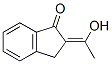 CAS 登录号：53394-96-0， 2,3-二氢-2-(1-羟基乙亚基)-1H-茚-1-酮