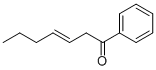 CAS 登录号：53403-90-0， (E)-1-苯基-庚-3-烯-1-酮