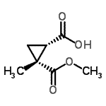 CAS#: 534573-48-3, (1S,2R)-2-(Methoxycarbonyl)-2-Methylcyclopropanecarboxylic Acid
