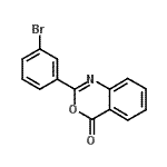 CAS#: 53463-67-5, 2-(3-Bromophenyl)-4H-3,1-Benzoxazin-4-One