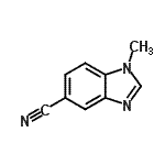 CAS#: 53484-13-2, 1-Methyl-1H-Benzimidazole-5-Carbonitrile