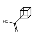 CAS#: 53578-15-7, 1-Cubanecarboxylic Acid