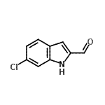 CAS#: 53590-59-3, 6-Chloro-1H-Indole-2-Carbaldehyde