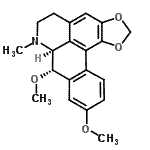 CAS#: 53602-03-2, (7aS,8S)-8,10-Dimethoxy-7-Methyl-6,7,7A,8-Tetrahydro-5H-[1,3]Benzodioxolo[6,5,4-De]Benzo[g]Quinoline