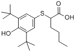 CAS#: 53602-61-2, 2-[(3,5-Di-tert-butyl-4-hydroxyphenyl)thio]hexanoic acid