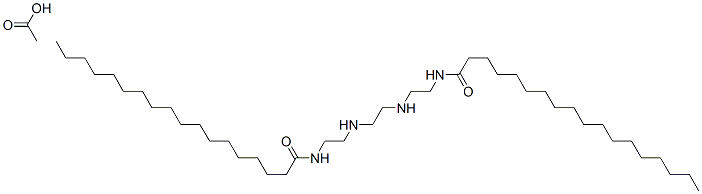 CAS#: 53620-55-6, N,N'-[Ethylenebis(Iminoethylene)]Distearamide Monoacetate