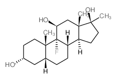 CAS#: 53649-14-2, 9-Fluoro-10,13,17-Trimethyl-2,3,4,5,6,7,8,11,12,14,15,16-Dodecahydro-1H-Cyclopenta[a]Phenanthrene-3,11,17-Triol