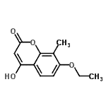 CAS#: 536723-97-4, 7-Ethoxy-4-Hydroxy-8-Methyl-2H-Chromen-2-One