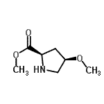 CAS#: 536747-01-0, Methyl (4R)-4-Methoxy-D-Prolinate