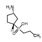 CAS 登录号：536756-69-1， [(1R,3S)-3-氨基环戊基]-丙基-次磷酸