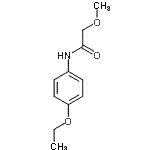 CAS#: 537-82-6, N-(4-Ethoxyphenyl)-2-Methoxyacetamide