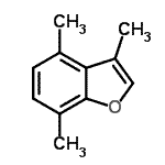 CAS#: 53715-86-9, 3,4,7-Trimethyl-1-Benzofuran